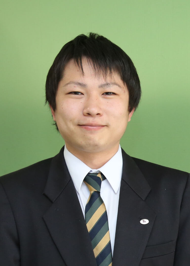 看護学科 3年 俵積田 将汰さん